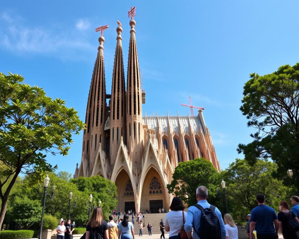 Bewonder de architectuur van de Sagrada Família in Barcelona