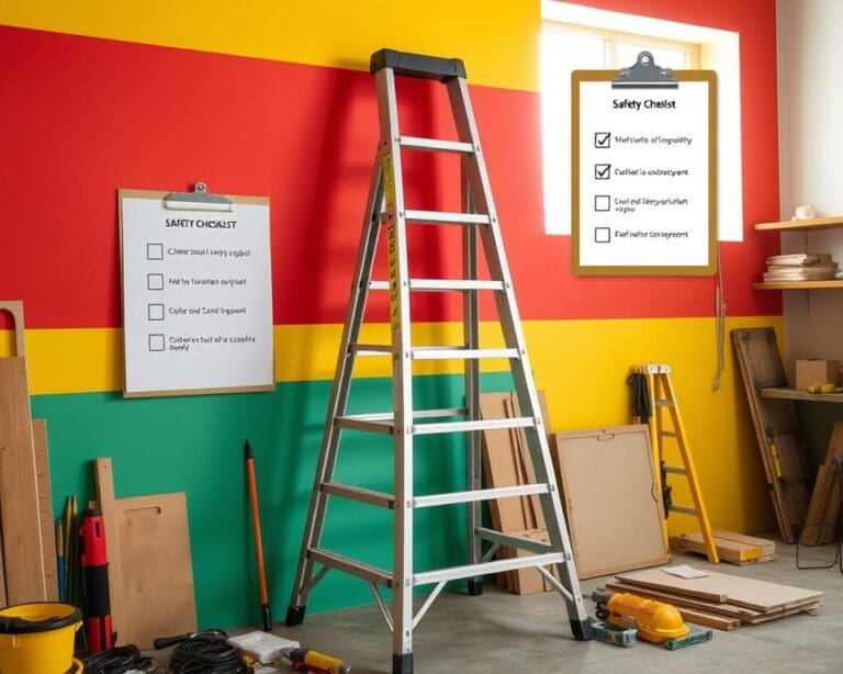 Ladder kiezen: Veiligheid voorop bij klussen