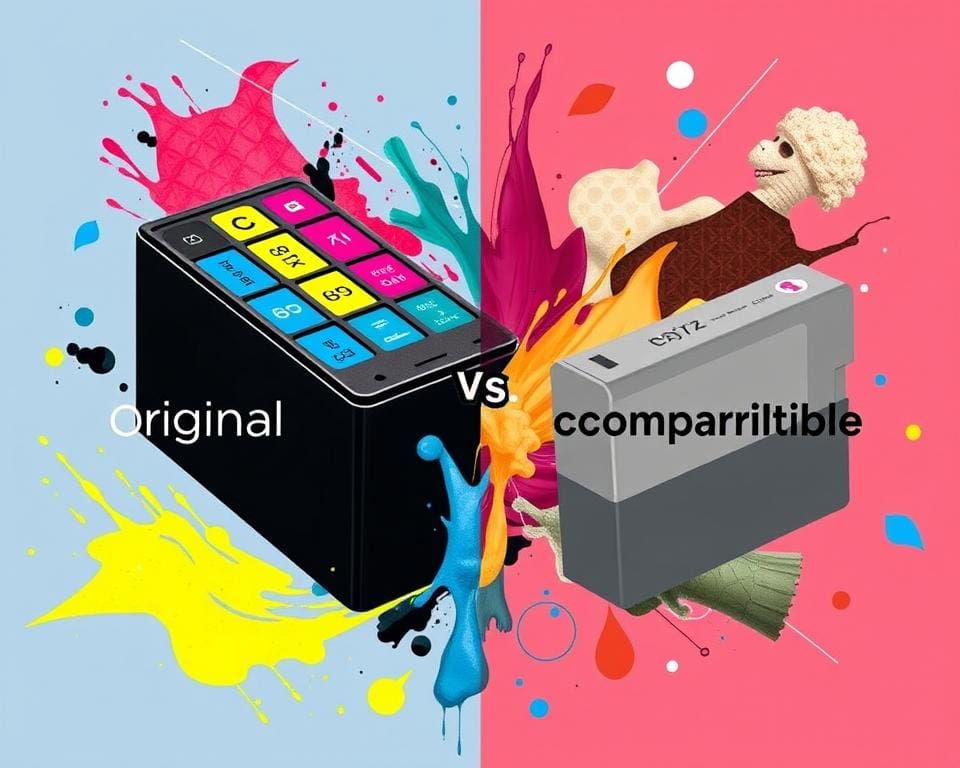 Originele inktpatronen en compatible inktpatronen Originele inktpatronen en compatible inktpatronen