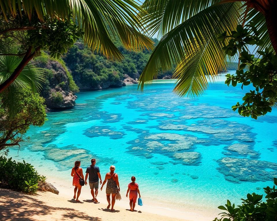 Seychellen baaien en zeeleven Seychellen baaien en zeeleven