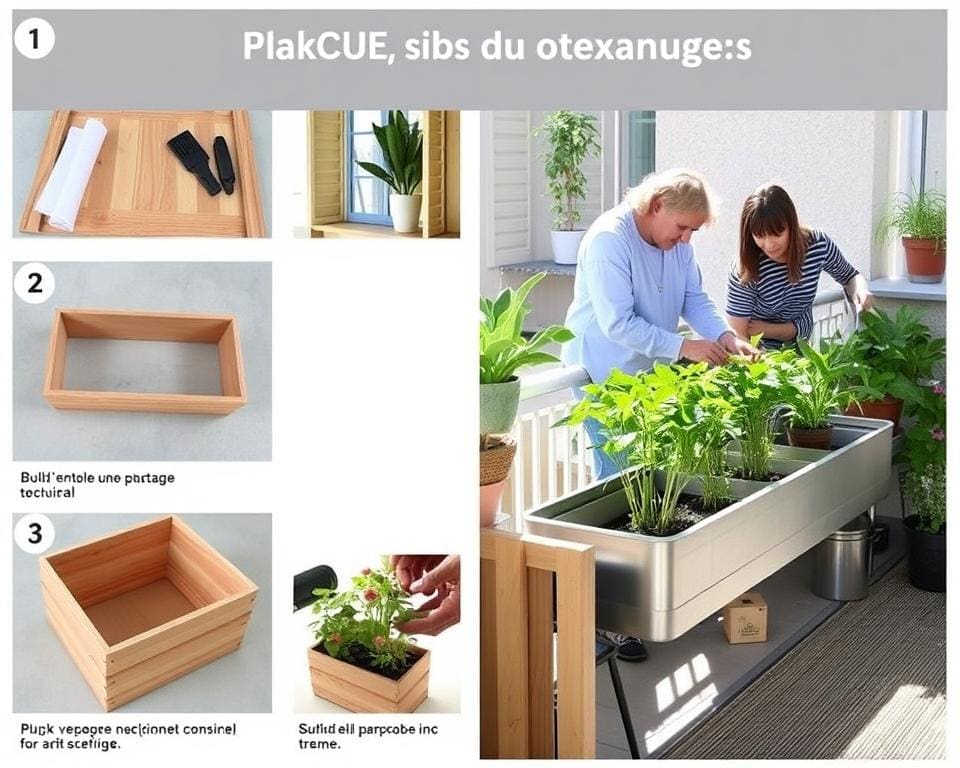 Stapsgewijze Handleiding voor het Maken van Plantenbakken Stapsgewijze Handleiding voor het Maken van Plantenbakken