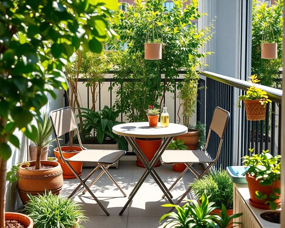 Welke Tuinmeubelen Zijn Geschikt voor Kleine Ruimtes?