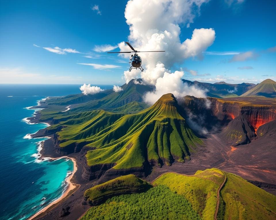 helikoptervluchten boven Hawaï helikoptervluchten boven Hawaï