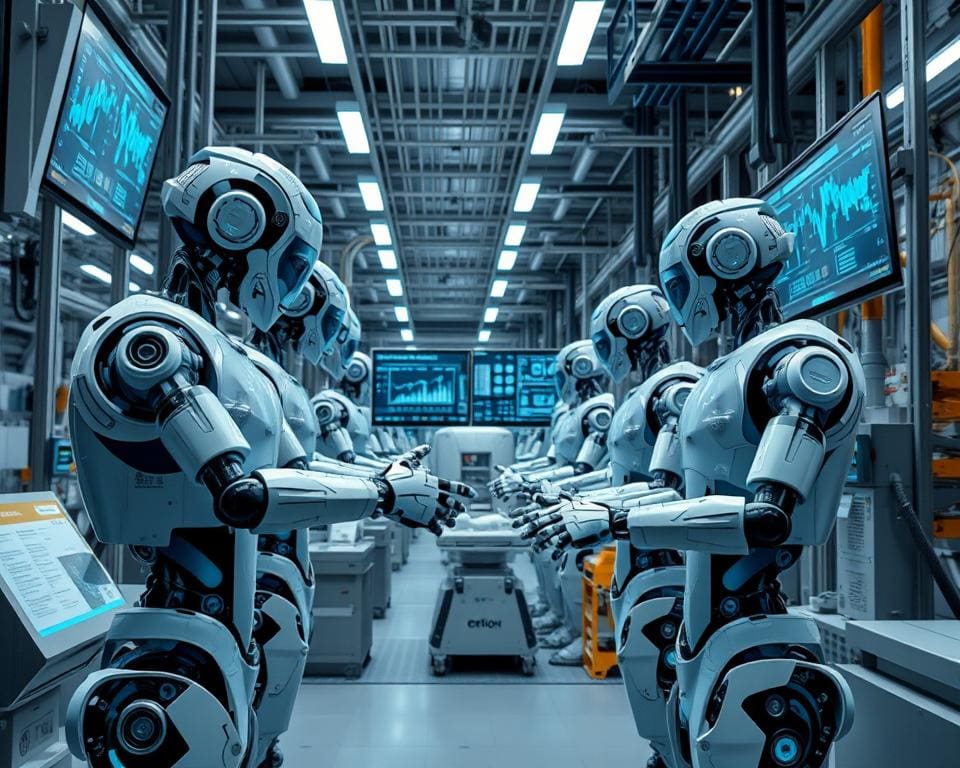 AI en machine learning in moderne productieprocessen