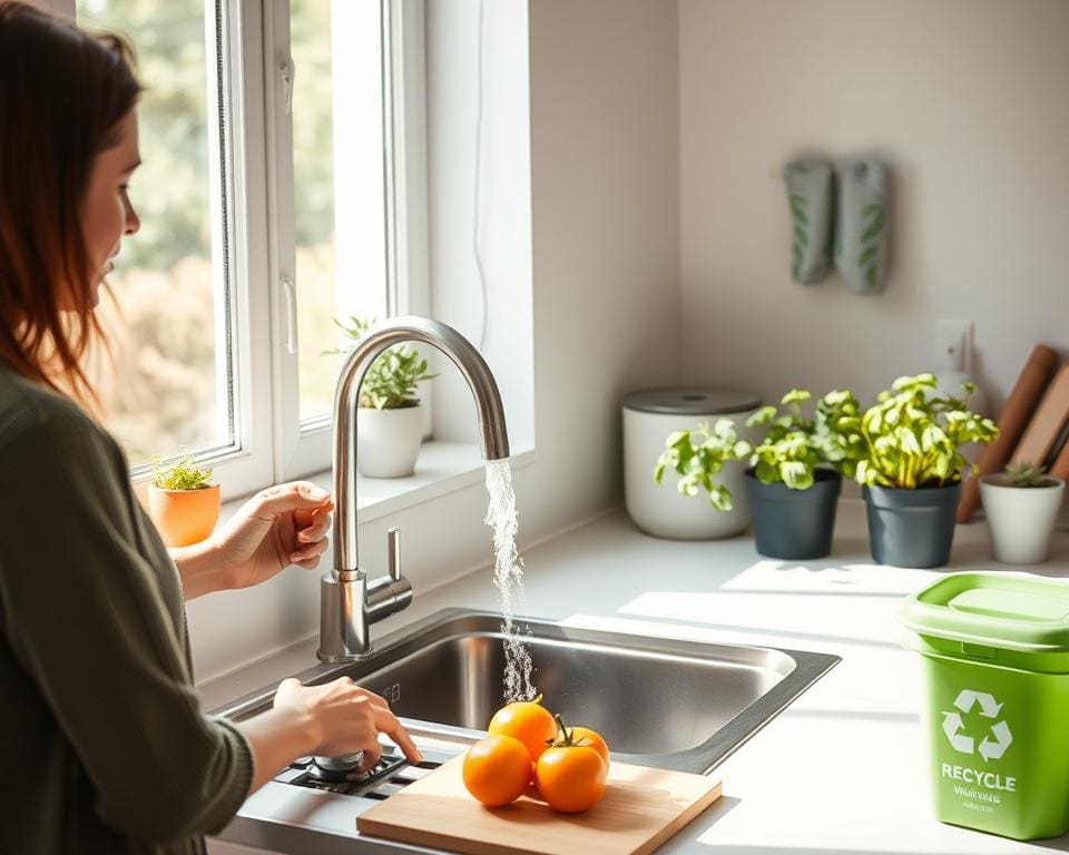 Duurzaam watergebruik in de keuken Duurzaam watergebruik in de keuken
