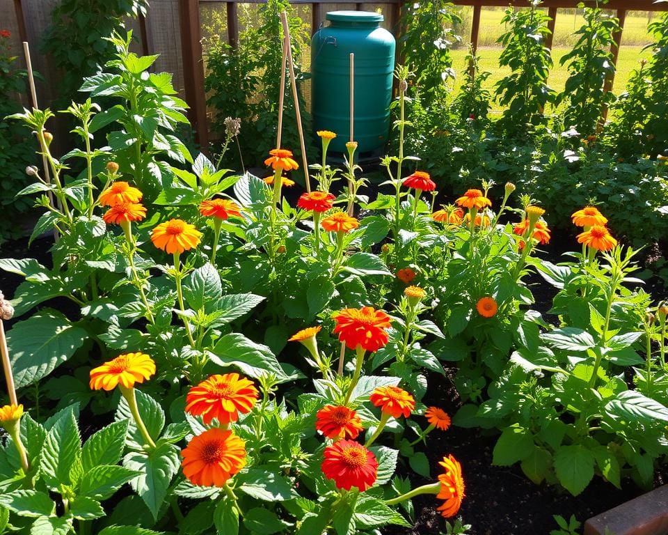 Duurzame tuinongedierte bestrijding
