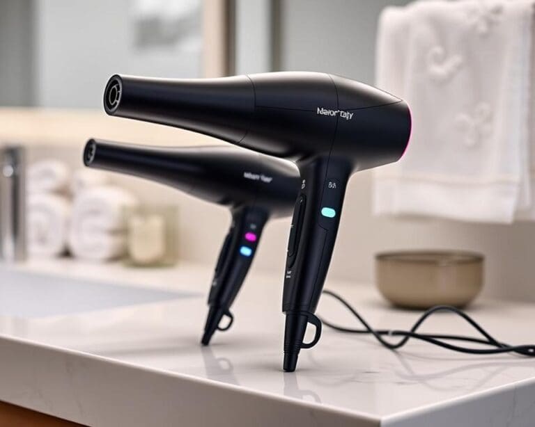 Elektrische haardrogers met instelbare temperatuur