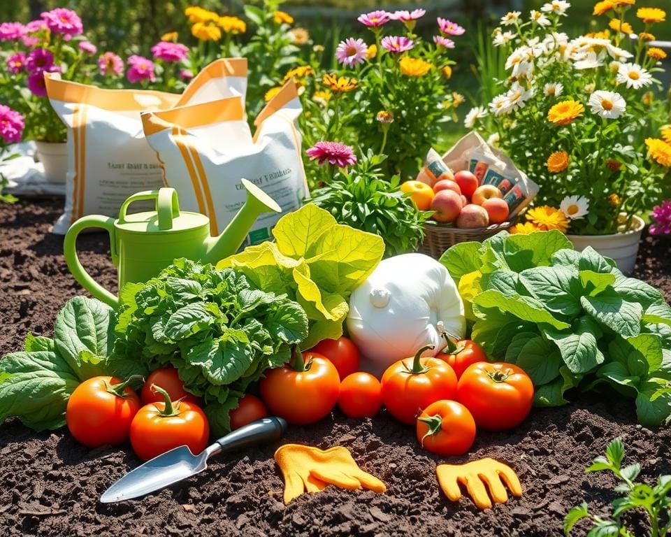 Essentiële Tuinproducten voor Een Gezonde Groentetuin