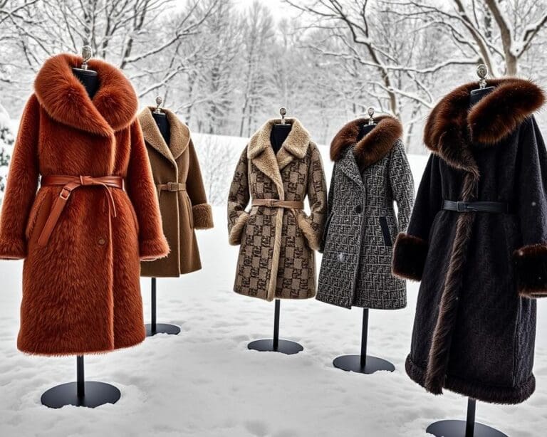 Fendi mantels: Voor een gedurfde en luxe winterlook