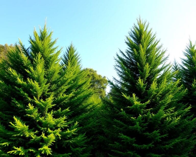 Groenblijvende Bomen die het Hele Jaar Schoon Blijven