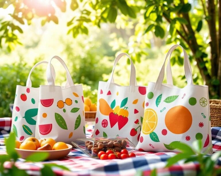 Herbruikbare snackzakjes voor milieuvriendelijke lunches