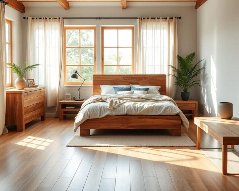 Het kiezen van duurzame materialen voor een eco-vriendelijke slaapkamer