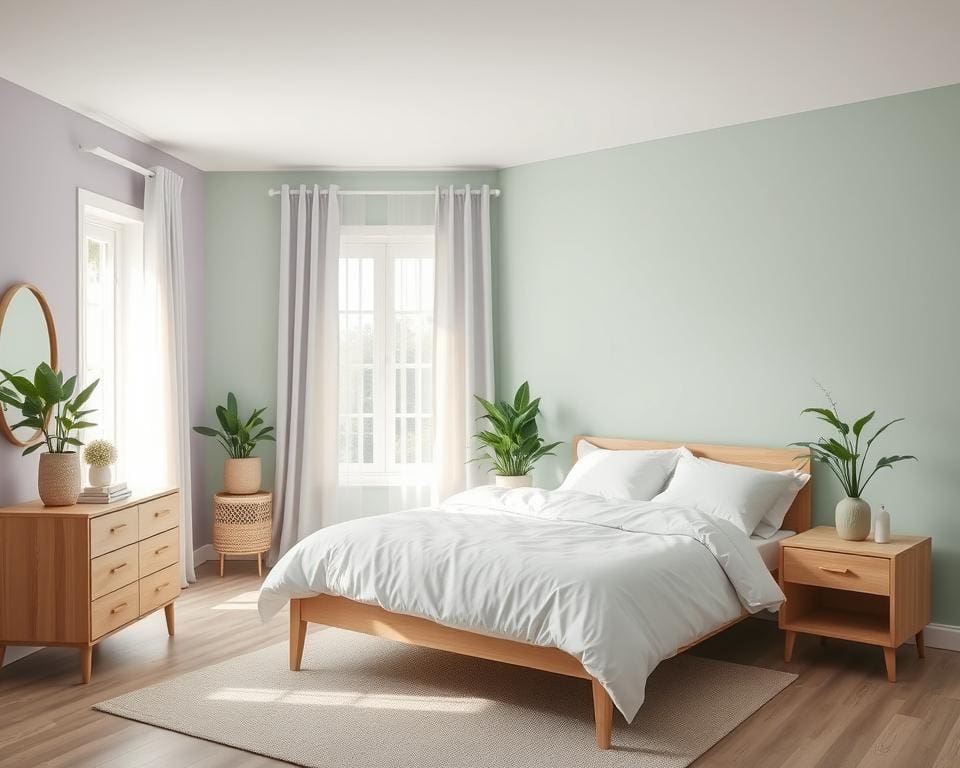 Kleurenschema’s voor een rustgevende en ontspannende slaapkamer
