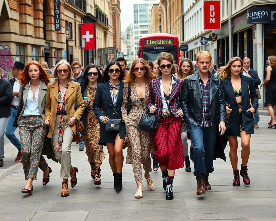 Londen straatmode Londen straatmode