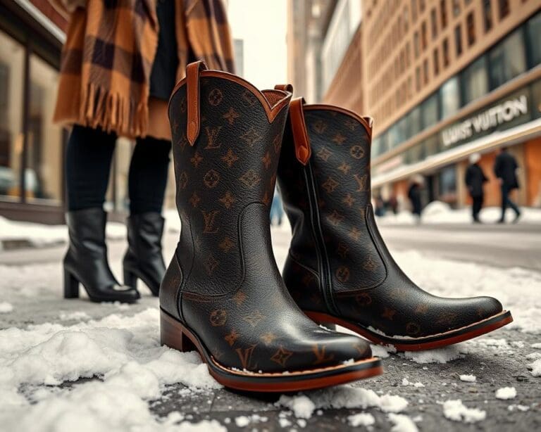 Louis Vuitton laarzen: Iconische stijlen voor de winter