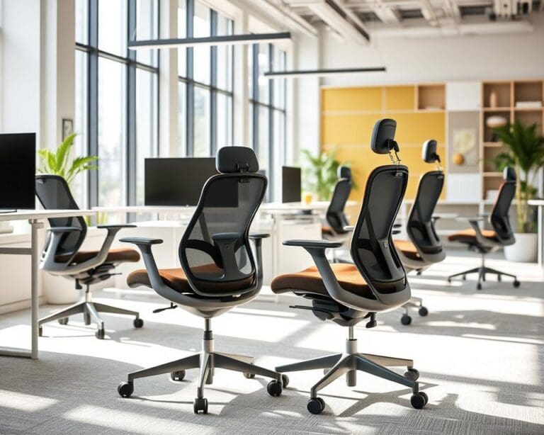 Moderne bureaustoelen voor ergonomisch comfort