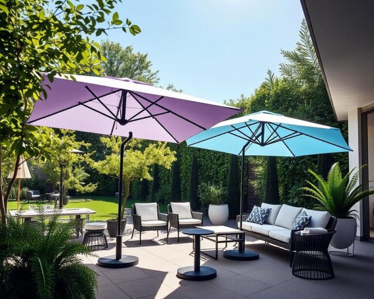 Opvouwbare parasols voor compacte buitenoplossingen