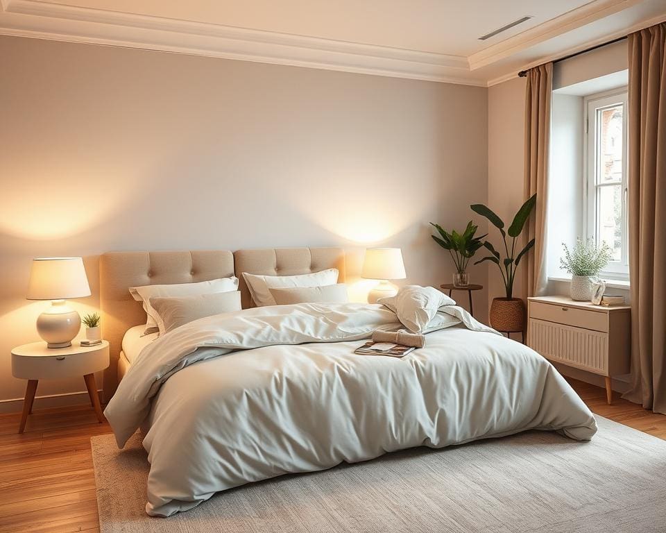 Relaxte slaapkamer inrichting Relaxte slaapkamer inrichting