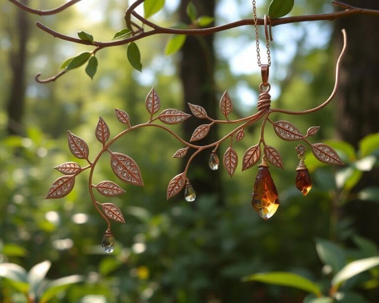 Sieraden die geïnspireerd zijn door de natuurlijke wereld