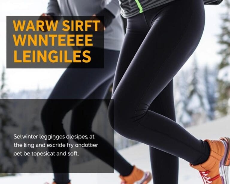 Warme leggings voor actieve winterdagen