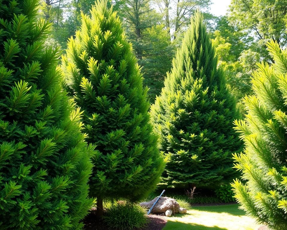 onderhoudsgemak groenblijvende bomen