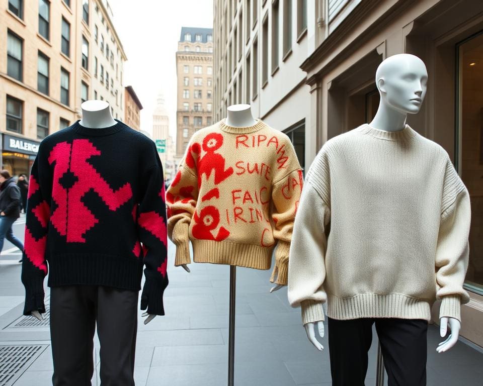 unieke stijl van Balenciaga truien unieke stijl van Balenciaga truien