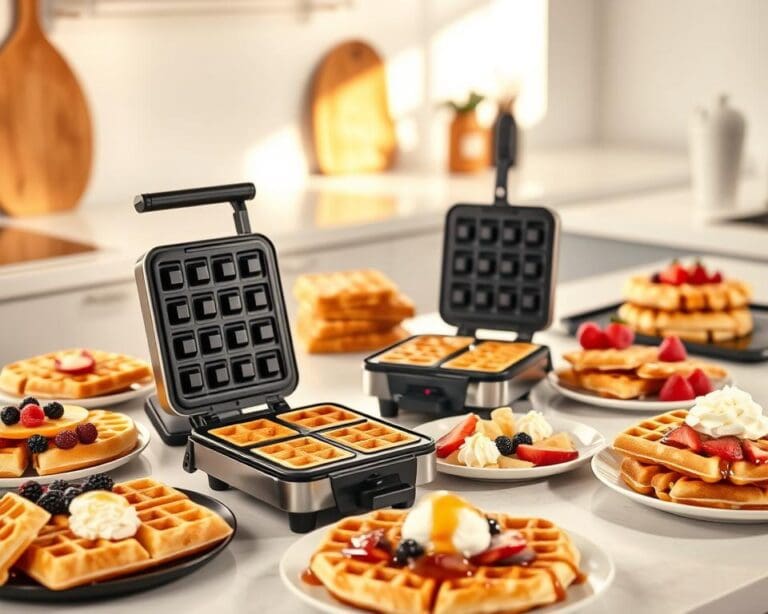 Elektrische wafelijzers voor moeiteloos wafels maken