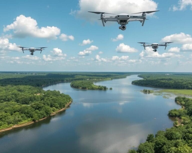 Hoe dragen drones bij aan beter waterbeheer?