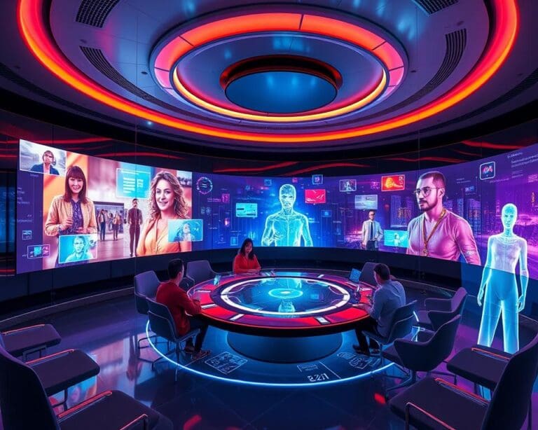 Hoe werkt holografische technologie in virtuele ontmoetingen?