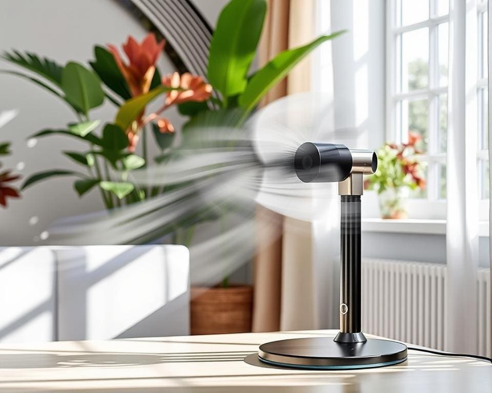 Krachtige tafelventilator