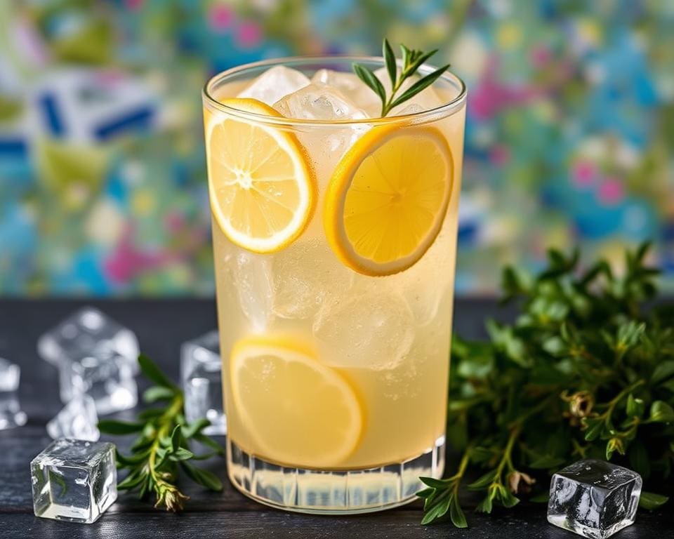Lekkere mixdrank met citroen Lekkere mixdrank met citroen