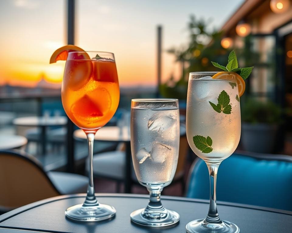 Spritz en Hugo aperitiefdranken Spritz en Hugo aperitief