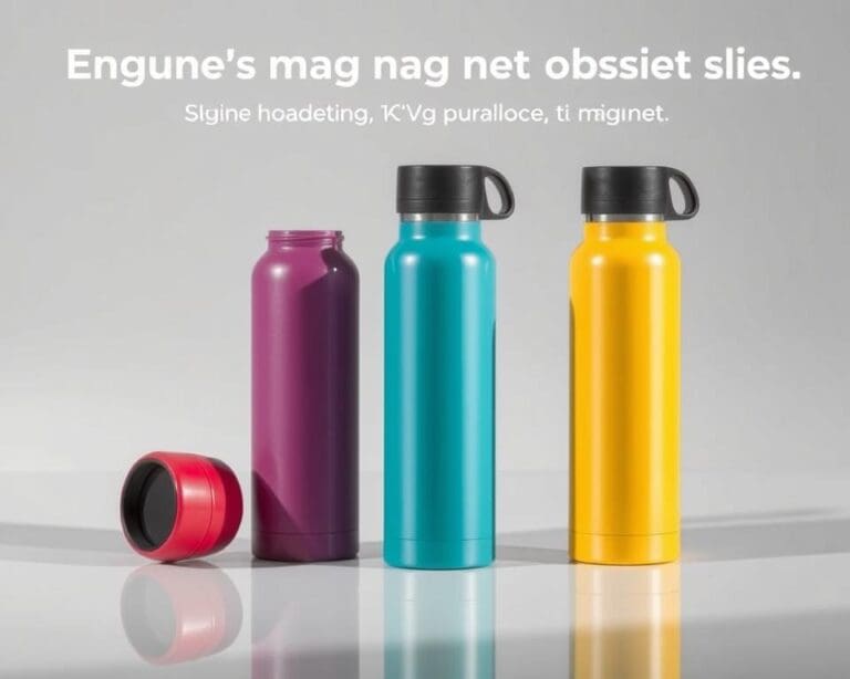 Thermosflessen met een magnetisch sluitmechanisme