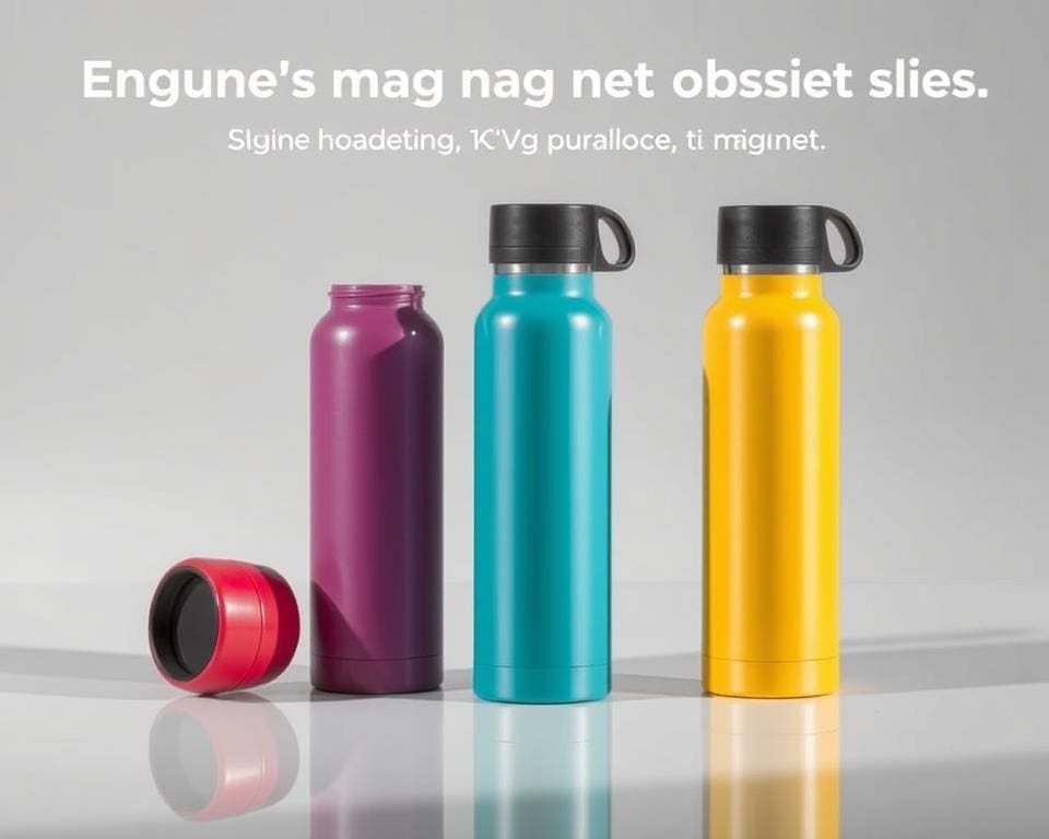 Thermosflessen met een magnetisch sluitmechanisme