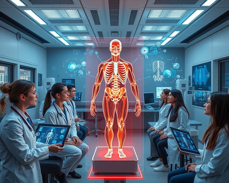 Voordelen van augmented reality in de gezondheidszorgopleiding