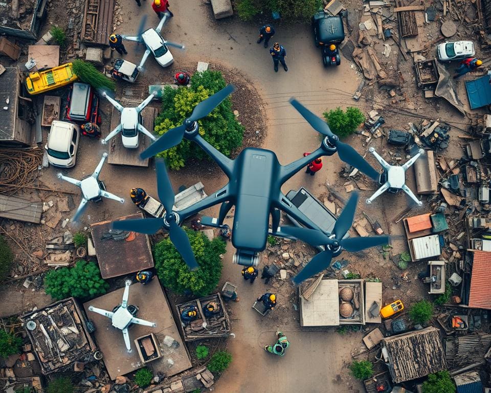 Voordelen van drone-technologie bij rampen Voordelen van drone-technologie bij rampen