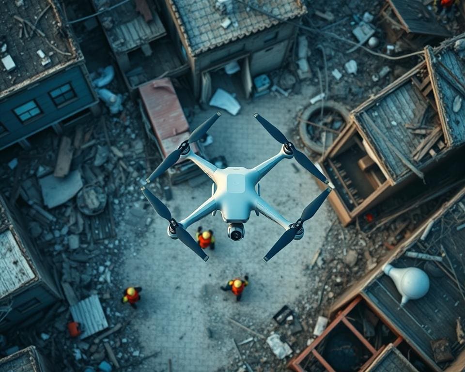 Wat zijn de voordelen van drones in rampenbestrijding?
