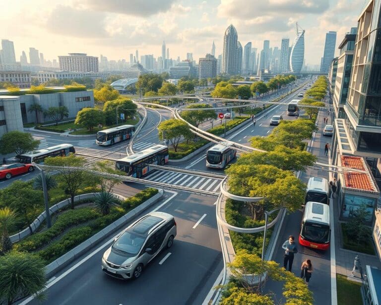 Wat zijn de voordelen van slimme netwerken in stedelijke mobiliteit?