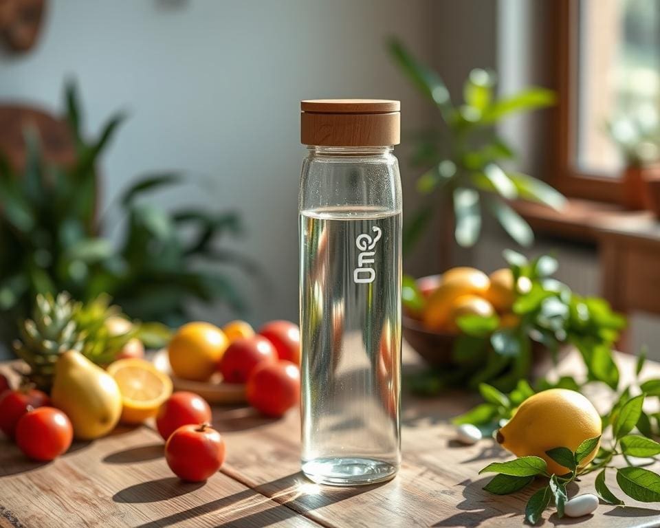 herbruikbare waterfles glas herbruikbare waterfles glas