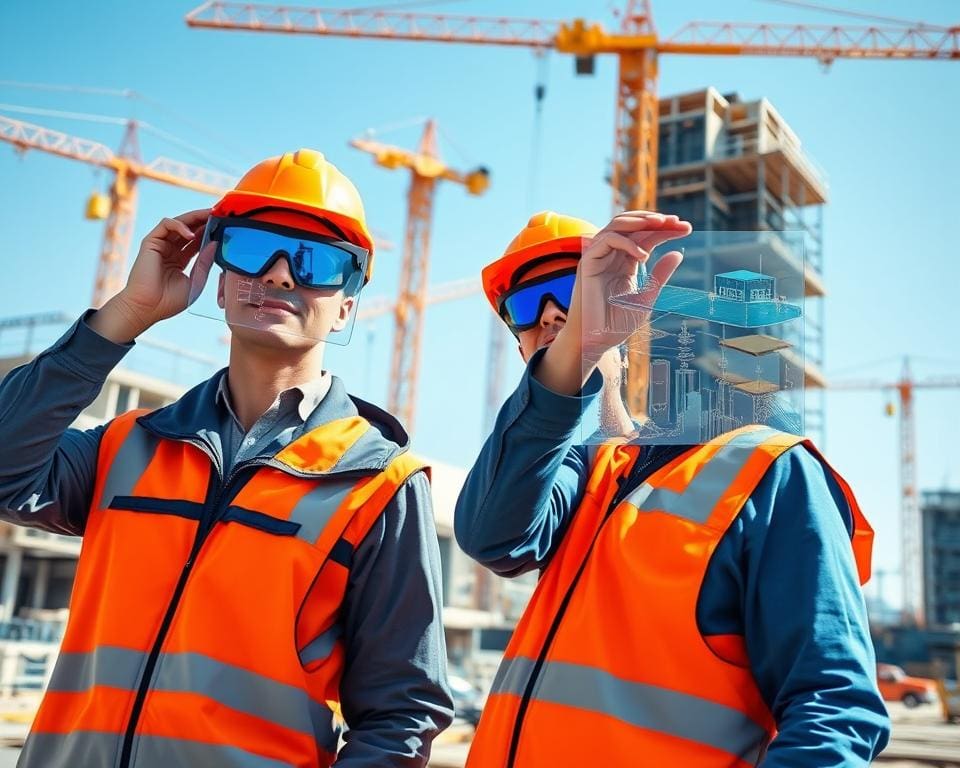 innovatieve bouwtechnologie met AR