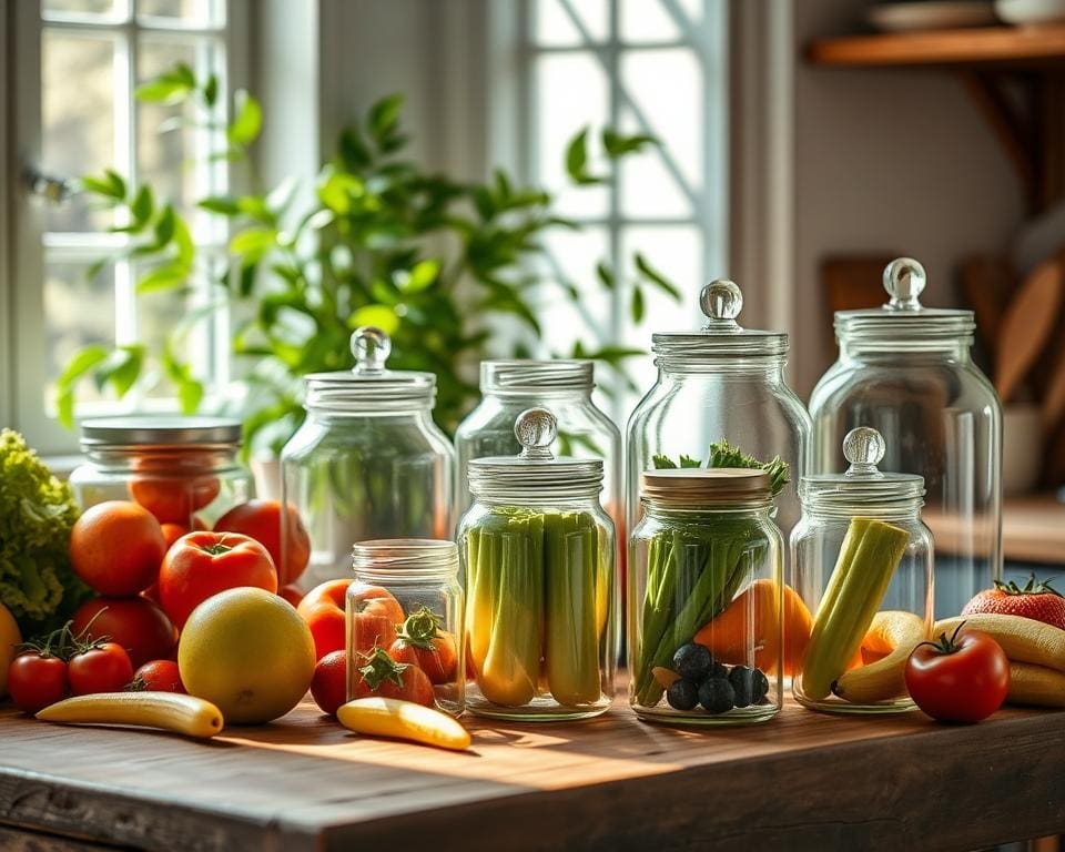 milieuvriendelijke glazen potten milieuvriendelijke glazen potten