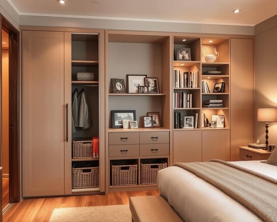 opbergoplossingen voor de slaapkamer