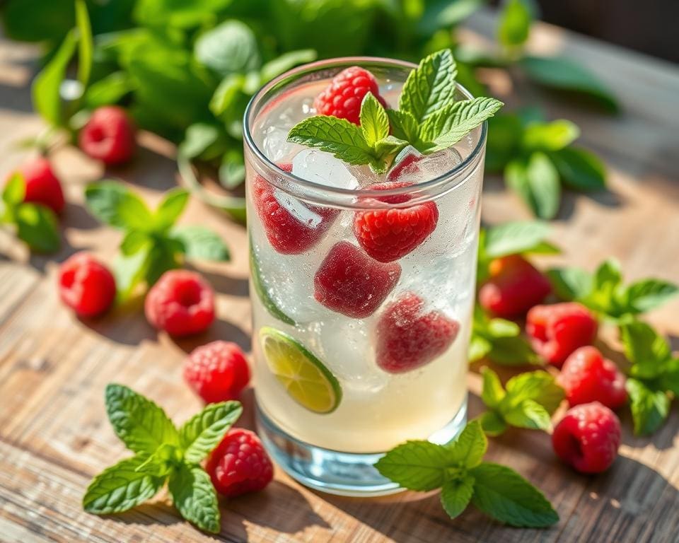 recept voor gin tonic met frambozen recept voor gin tonic met frambozen