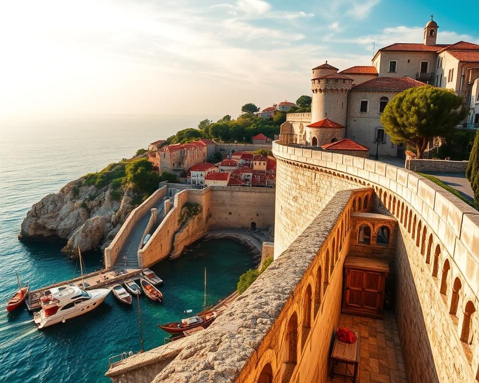 stadsmuren van Dubrovnik stadsmuren van Dubrovnik