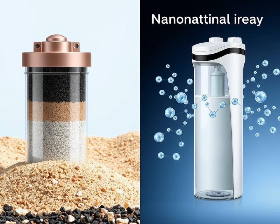 vergelijking traditionele en nanotechnologie waterfilters vergelijking traditionele en nanotechnologie waterfilters