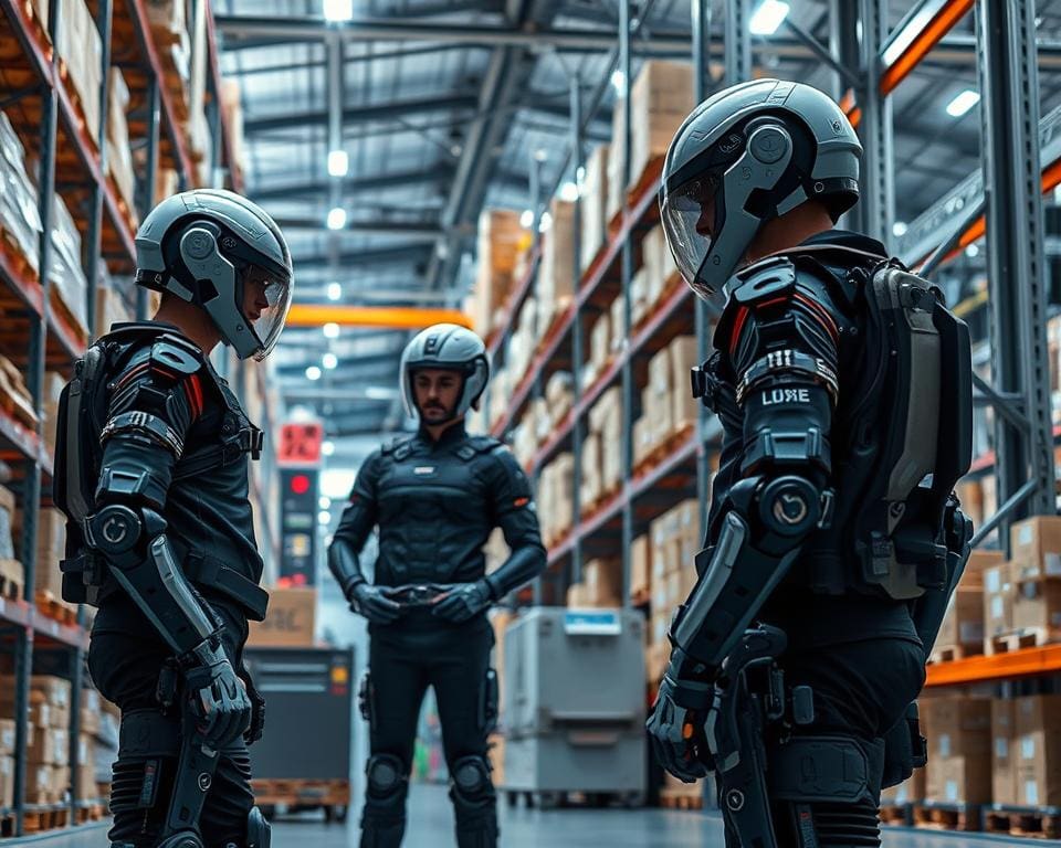 voordelen van exoskeletten in magazijnen