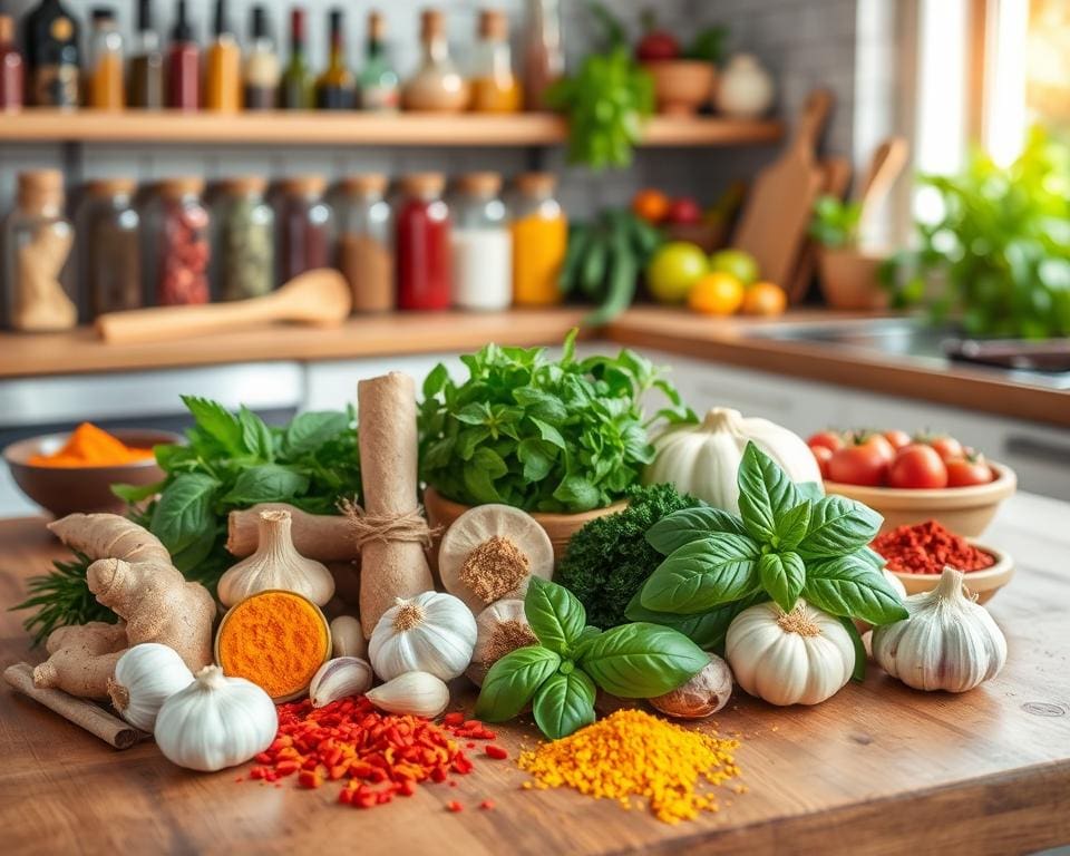 Anti-inflammatoire kruiden voor in de keuken