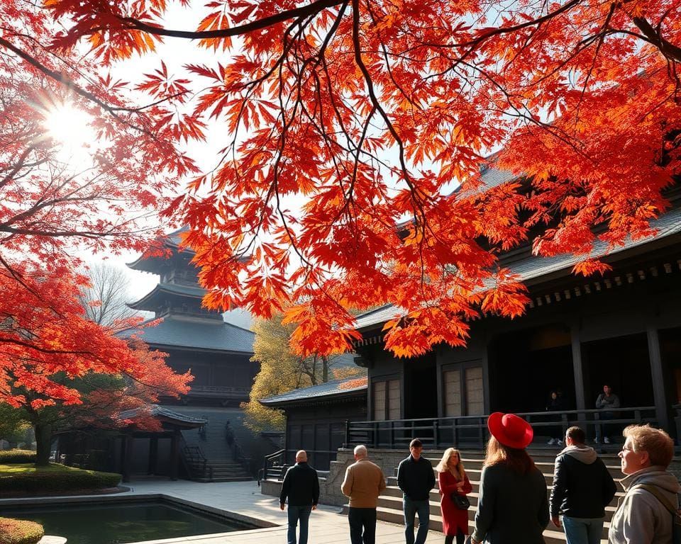 Bewonder de tempels van Kyoto in het najaar