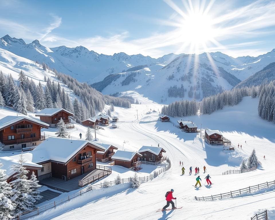 Champagny: Skiën in het hart van Paradiski