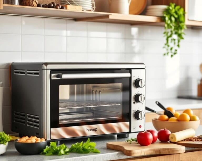 Compacte elektrische oven: veelzijdig en ruimtebesparend